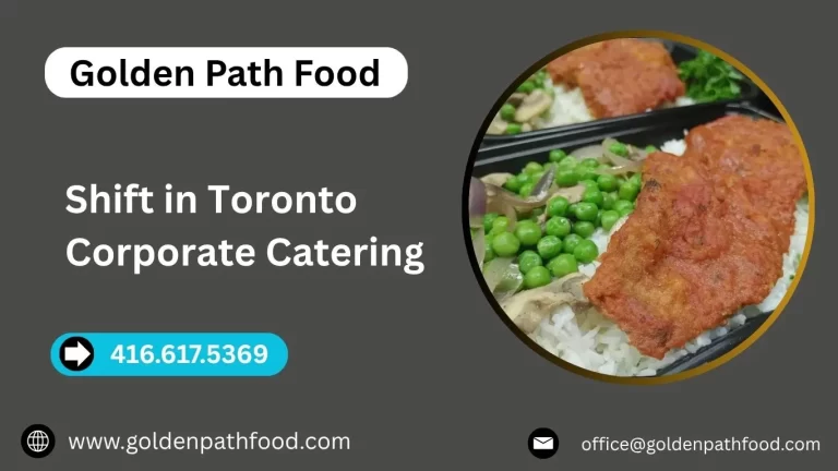 Healthy corporate catering in Toronto with fresh, wellness-focused meals for office teams